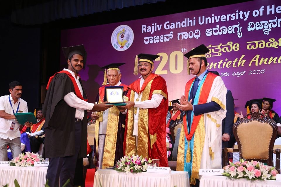 Received Mch Urology Gold Medal